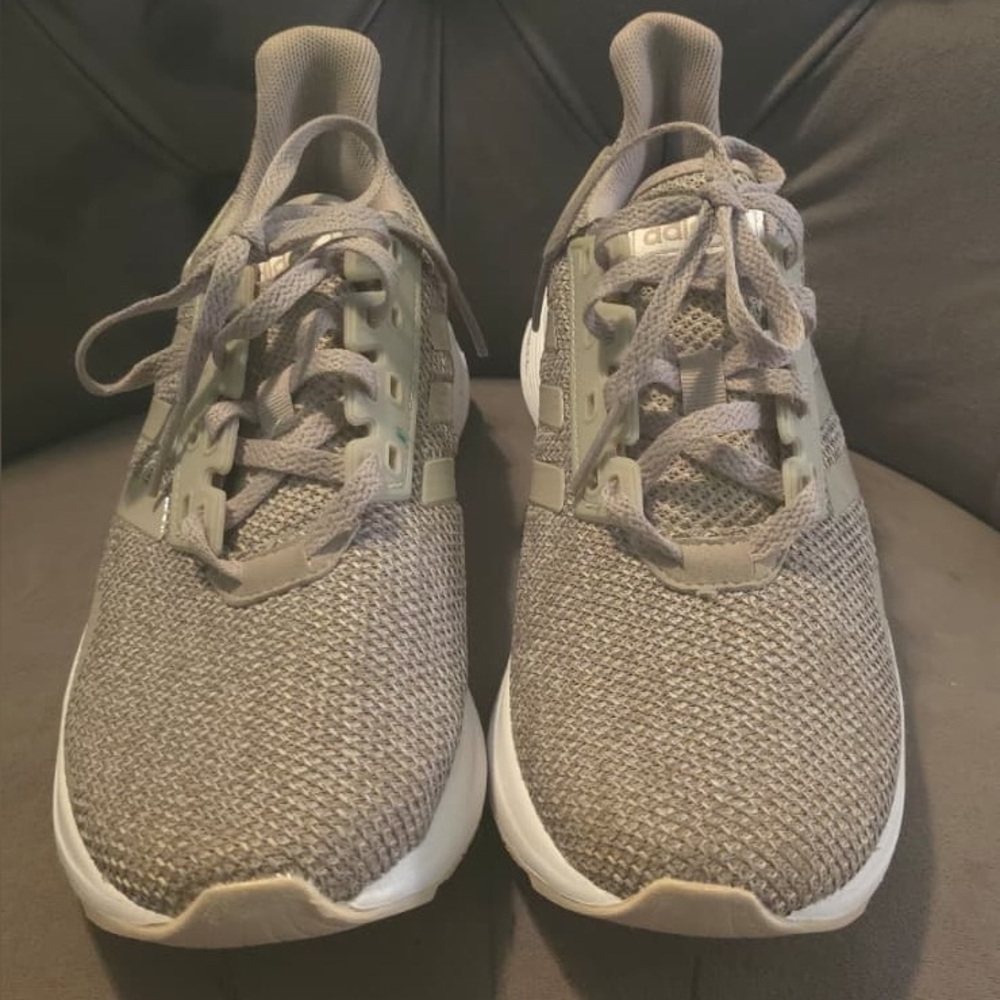 Adidas Mesh Gray Sneakers - Picture 1 of 12